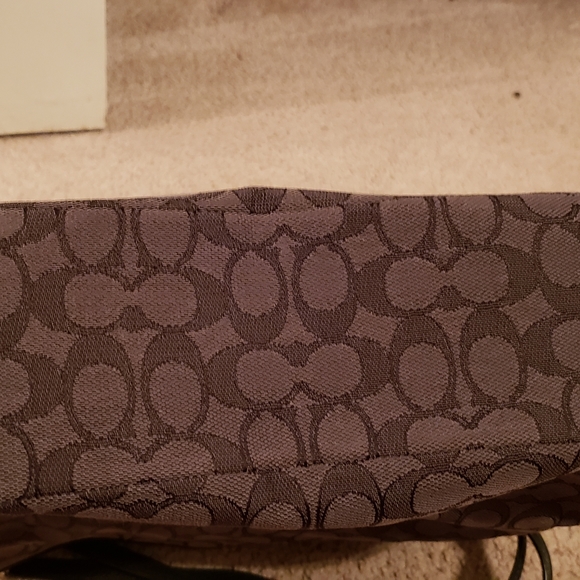 Coach black & grey bucket purse - Picture 5 of 5